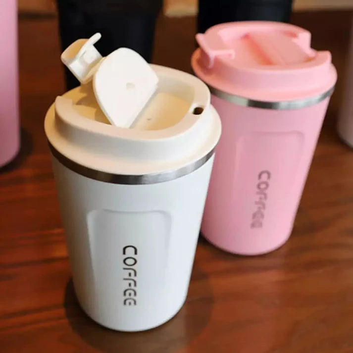 Coffee Mug Stainless Steel | Temperature Display | Insulated Water Bottle