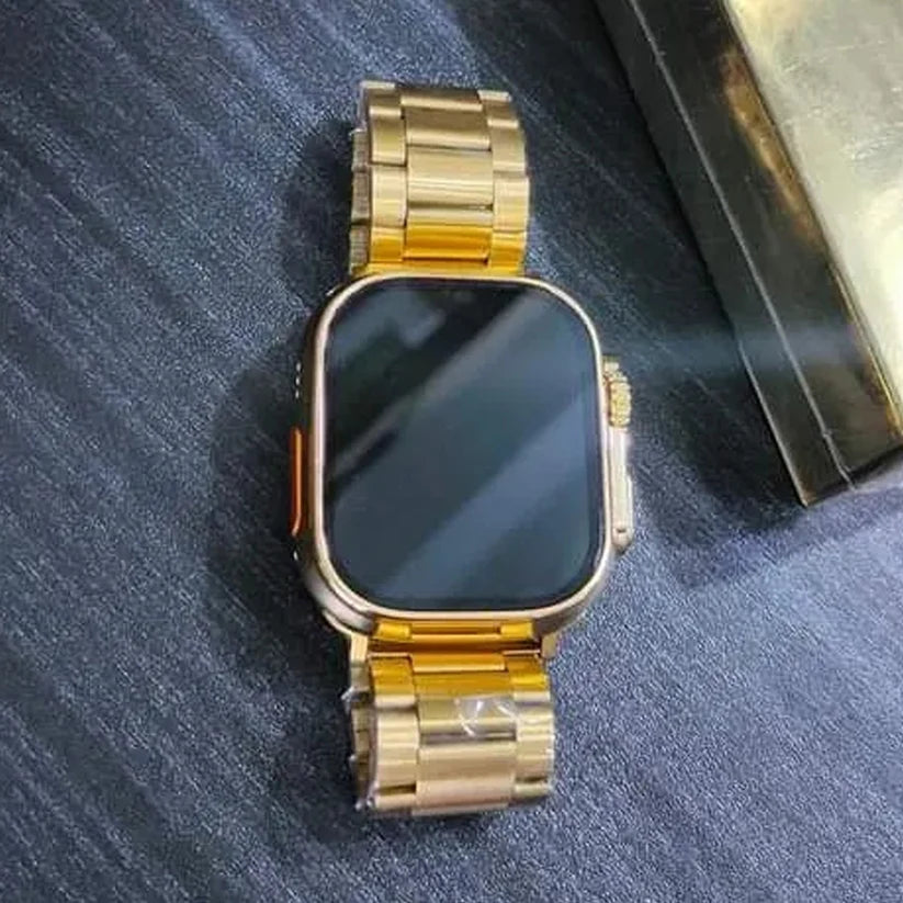DT900 ULTRA 9 | GOLDEN EDITION | Smart Watch Sports Edition – 7 Straps