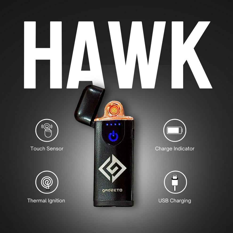 Hawk USB Flameless Electric Lighter